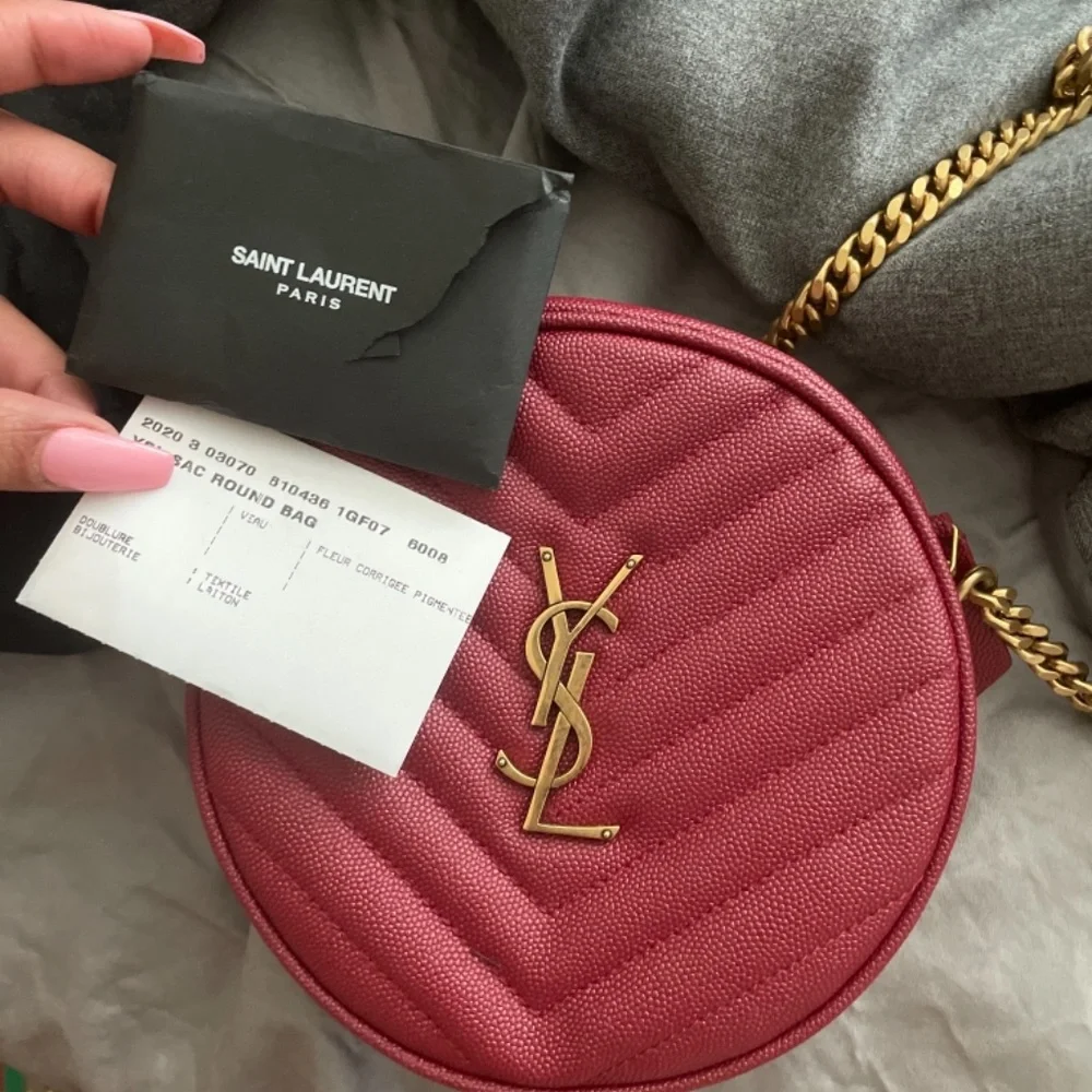YSL Red Circle Bag - Picture 2 of 6